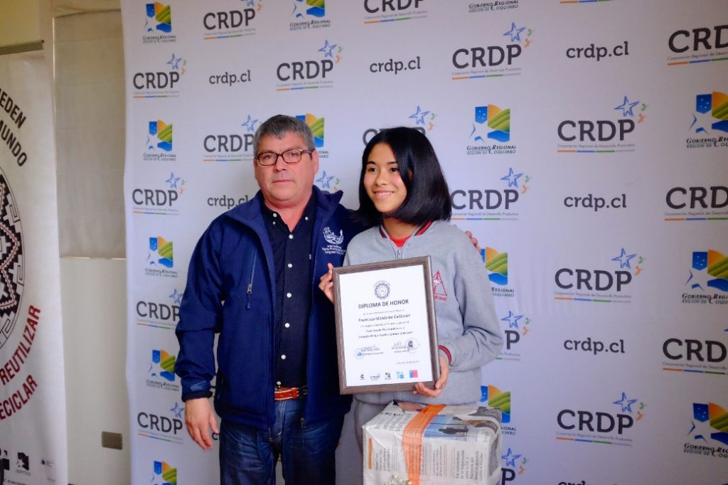 Francisca Malebrán, alumna del 7º Básico de Colegio Trinity School 